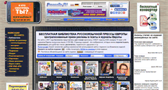 Desktop Screenshot of pressaru.eu